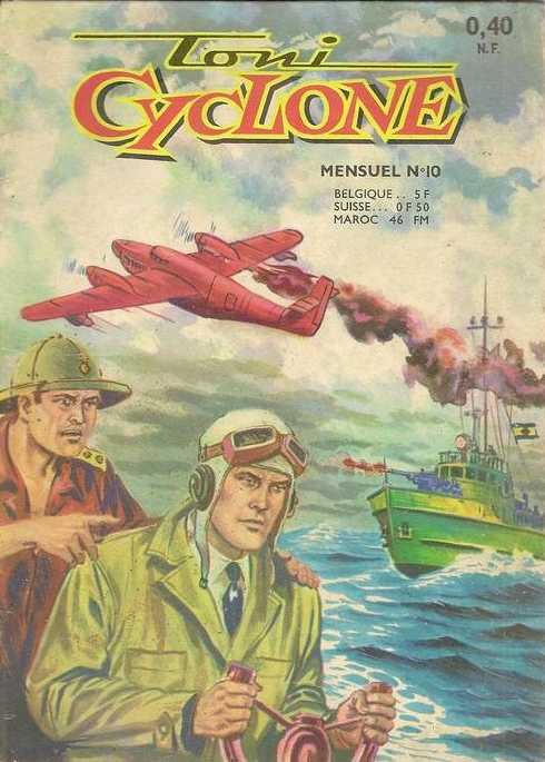 Scan de la Couverture Toni Cyclone n 10